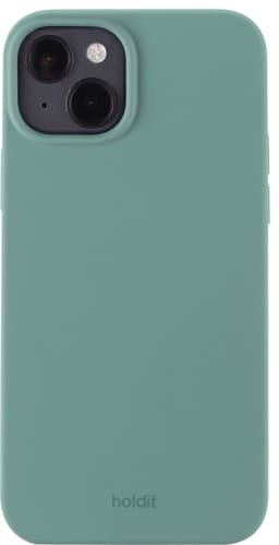 HOLDIT Silicone iPhone 14 Plus fodral (grönt)