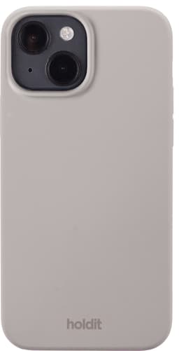 HOLDIT Silicone iPhone 14/13 fodral (grått)