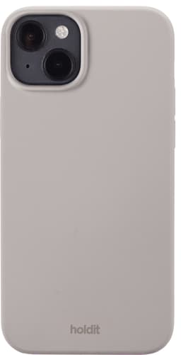 HOLDIT Silicone iPhone 14 Plus deksel (grå)
