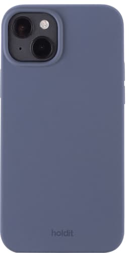 HOLDIT Silicone iPhone 14 Plus fodral (blått)