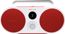 Polaroid Music P3 trådlös bärbar högtalare (röd/vit)