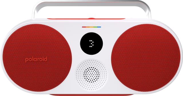 Polaroid Music P3 trådlös bärbar högtalare (röd/vit)