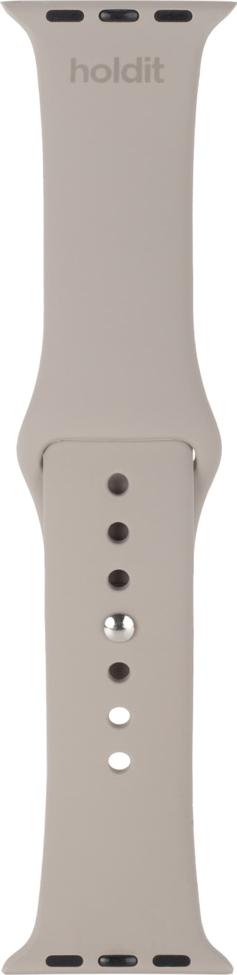 HOLDIT Apple Watch Silicone Band klokkereim 42-49mm (grå)