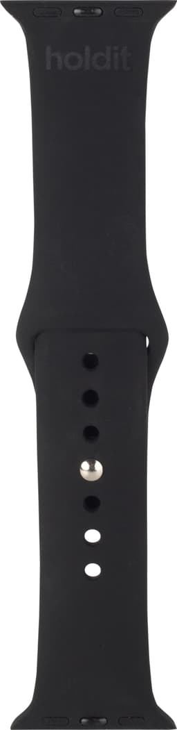 HOLDIT Apple Watch Silicone Band klokkereim 42-49mm (sort)