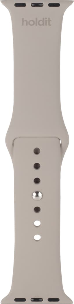 HOLDIT Apple Watch Silicone Band 30-41mm (grå)
