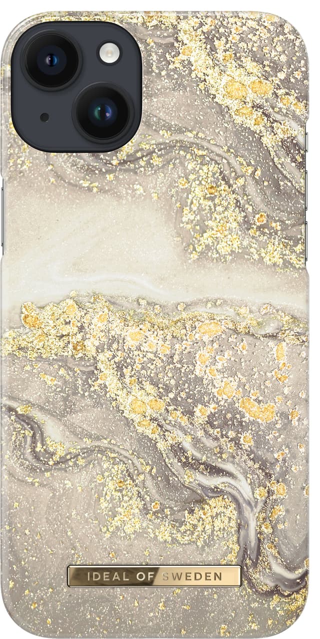 IDEAL OF SWEDEN iPhone 14 Plus deksel (spark greige marble)