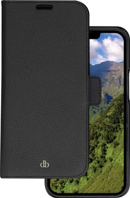 Dbramante1928 New York wallet iPhone 14 Pro Max lommebokdeksel (night black)