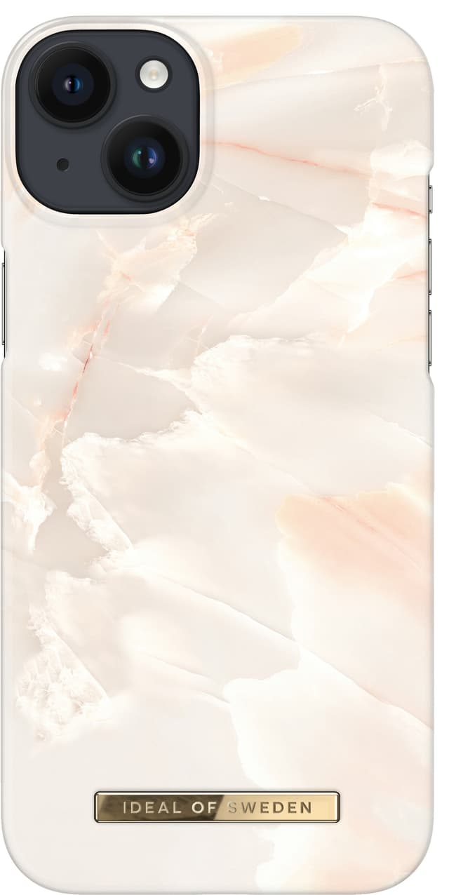 IDEAL OF SWEDEN iPhone 14 Plus fodral (rose pearl marble)