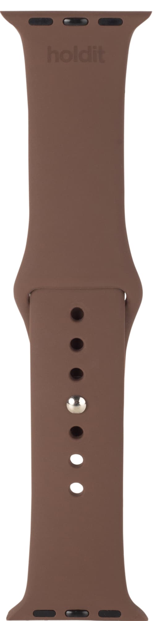 HOLDIT Apple Watch Silicone Band 30-41mm (brun)