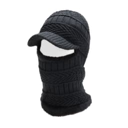 Neulottu Talvi Balaclava -hattu Harmaa