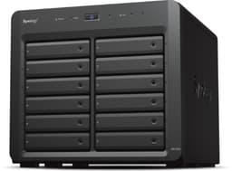 Synology DX1222 Hölje för lagringsenheter HDD- / SSD kabinett Svart 2.5/3.5"