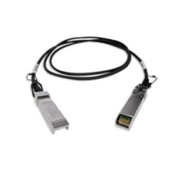 QNAP CAB-DAC15M-SFPP-A02 fiberoptikkablar 1,5 m SFP+ Svart