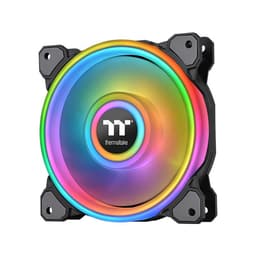 Thermaltake CL-F088-PL12SW-C kylsystem för dator Datorväska Fan 12 cm Svart, Vit