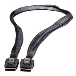 Fantec 2165 Serial Attached SCSI (SAS)-kabel 0,7 m 6 Gbit/s Sort