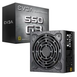 EVGA SuperNOVA 550 G3 strømforsyningsenhet 550 W 24-pin ATX Sort