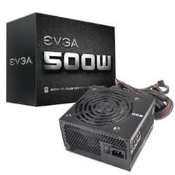 EVGA 100-W1-0500-K2 strömförsörjningsenheter 500 W 24-pin ATX ATX Svart