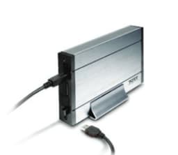 Port Designs 900033 drevkabinet HDD kabinet Sølv 3.5"