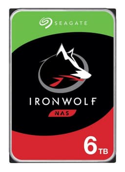 Seagate IronWolf ST6000VN001 interna hårddiskar 3.5" 6000 GB Serial ATA III