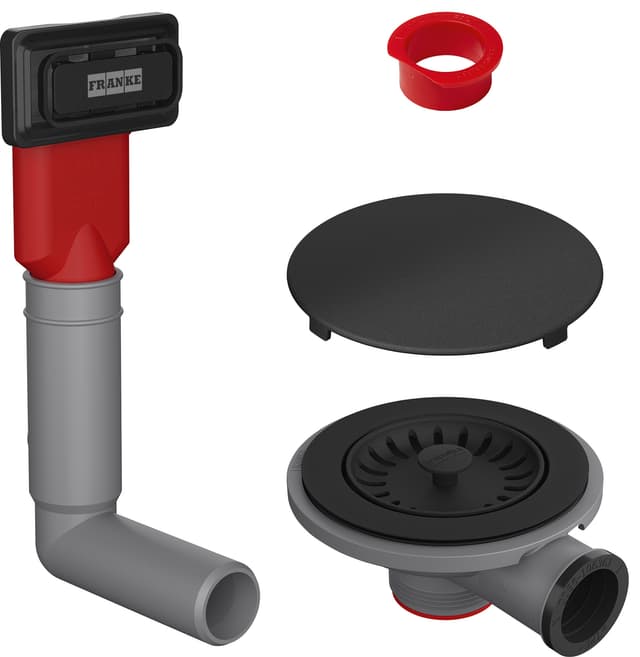 Franke MRG avloppssats (mattsvart)