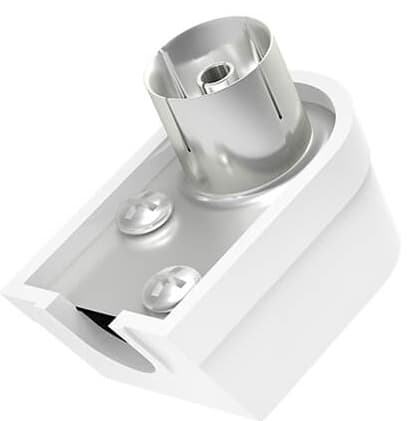 Hama kulmittainen antenniliitin (1 kpl)