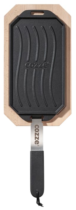 Cozzevendbar støbejernspande med bordskåner 165 x 330 mm