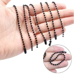 Kuglekæder 10 stk Sort