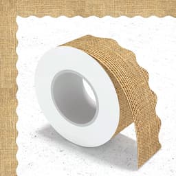 Koristenauha Juutti design Ruskea 20 m