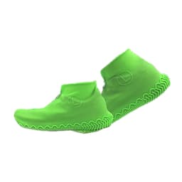Tjockt regnstövelskydd Silikon Grön Storlek L(42-44) 29,7 cm