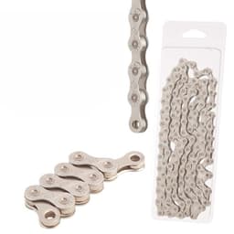 Cykelkæde 10/20/30 Speed 116 Links Sølv 1/2 x 3/32 inch 116 links