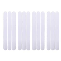 Anti-Slip Shower Stickers PEVA Clear 38x2 cm 12-Pak