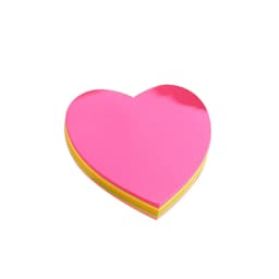 Heart Shape Sticky Notes 100 ark