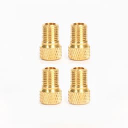 Cykeldäck Ventil Adapter Koppar Guld 4-Pack
