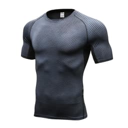 Kortärmad träningströja/t-shirt för män (L)