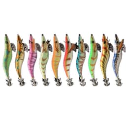 Fiskesnøre 2,5 / 3,0 / 3,5 10-pak Multifarvet