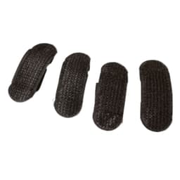 Invisible åndbar Fluffy Styling Hair Pad 4-pak Sort