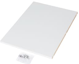 Epoq White Snapfix melaminhylde 40x58