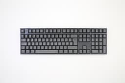 Varmilo VEA109 Charcoal V2 Full-Size/White LED/USB-C/PBT/MX Silent Red