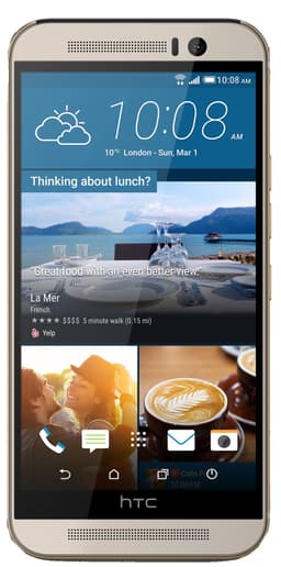 HTC One M9 (kulta/hopea)