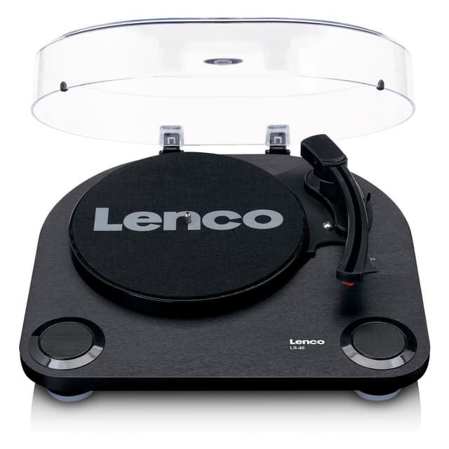 Lenco LS-40 Skivspelare, Svart