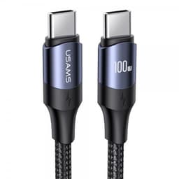 USAMS Kaapeli U71 Nylon USB-C/USB-C 2 m