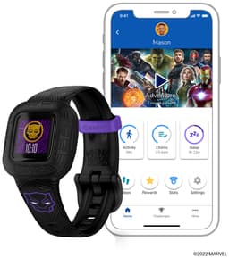 Garmin Vivofit Jr. 3 aktivitetsmätare för barn (Black Panther Edition)
