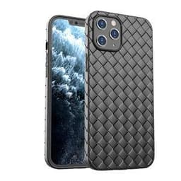 Vävt fodral i TPU för iPhone 13 Pro, Svart