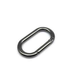 Soikea avaimenperän karabiini Tummanharmaa 34.5 mm