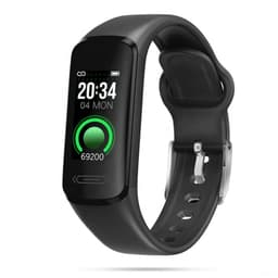 Aktivitetsarmband med puls/blodtryck/blodsyremätare Svart