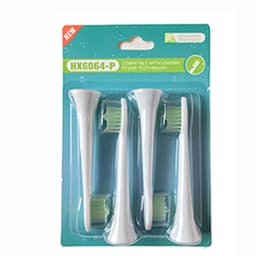 Udskiftningstandbørstehoveder 4-pak MultiColor Philips HX6064P