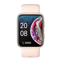 Smartwatch med blodtryk, puls, skridttæller Guld