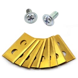 Robotplæneklipperknive med skruer 30-pak Guld Worx Landroid