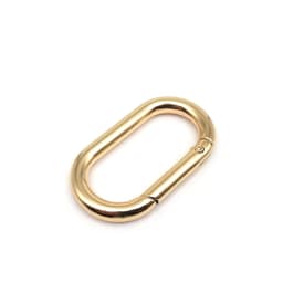Soikea avaimenperän karabiini Kulta 34.5 mm