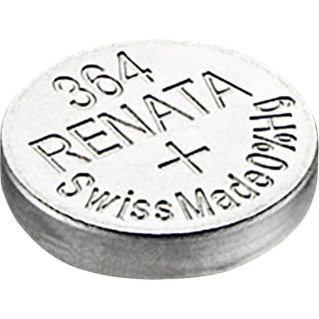 Renata SR60 Knappcell 364 Silveroxid 19 mAh 1.55 V 1 st