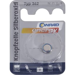 362 Knapcellebatteri Sølvoxid 1.55 V 28 mAh Conrad